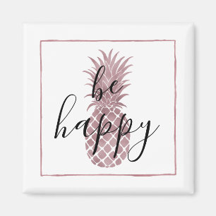 Ananas från ro Guld ska vara Lycklig Magnet