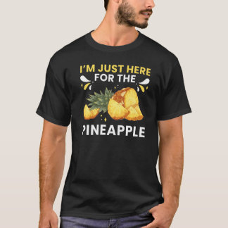 Ananas Fruit Plant Juice Funny Hawaiian Citat T Shirt