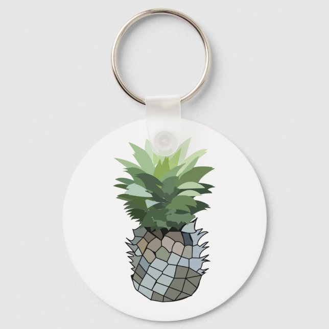 Ananas Frukt Söt Ananas  Nyckelring (Framsida)