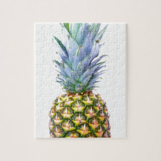 Ananas Frukt Strand Efterrätt Färgrik Tropisk Pussel