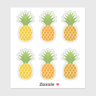 Ananas, frukter, Anpassningsbar- klippta vinylStic Klistermärken