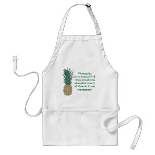 Ananas fruktutbildningsanstalter förkläde