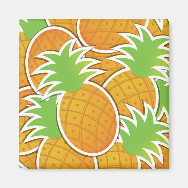 Ananas, funky magnet (Framsidan)
