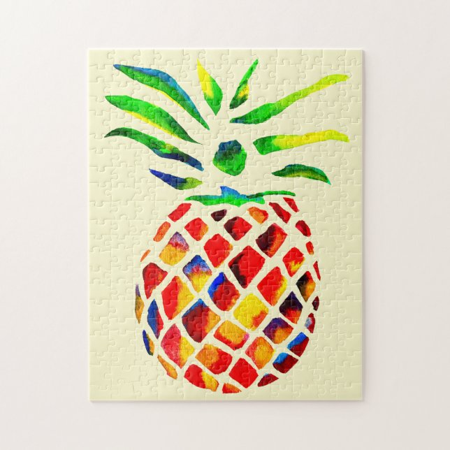 Ananas, funky pussel (Vertikal)