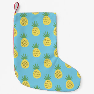 Ananas glädje: Tryckfärgsfrukt Liten Julstrumpa
