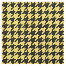 Ananas Gult, svart houndstooth Mönster #2M