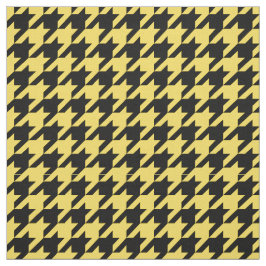 Ananas Gult, svart houndstooth Mönster #2M Tyg