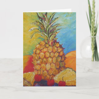 Ananas-hälsningskort Kort