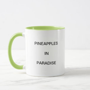 Ananas i Paradise Mugg av Susie Cassens