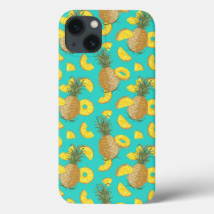 Ananas i Turkos Färg
