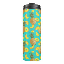 Ananas i Turkos Färg