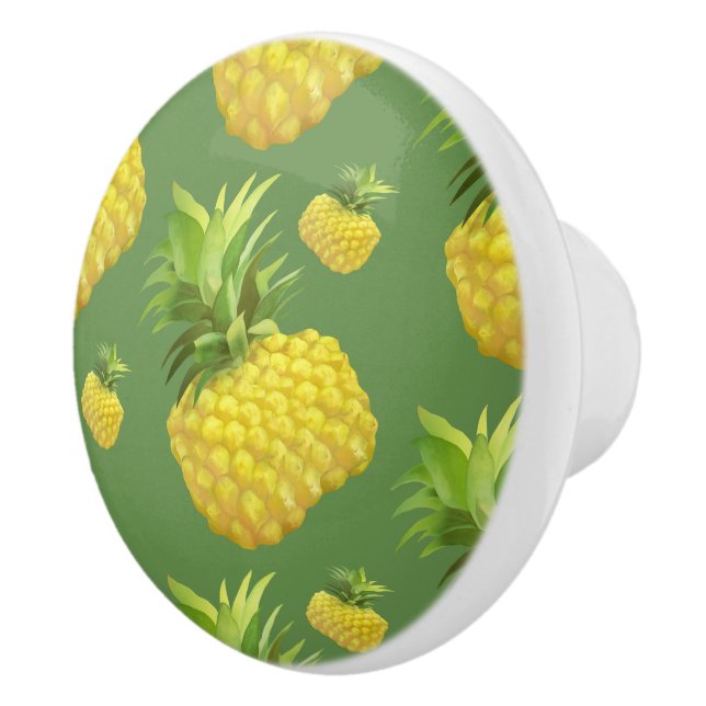 Ananas illustration knopp (Höger)