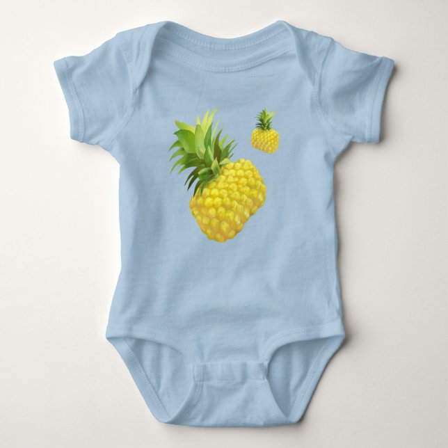 Ananas illustration t shirt (Framsida)