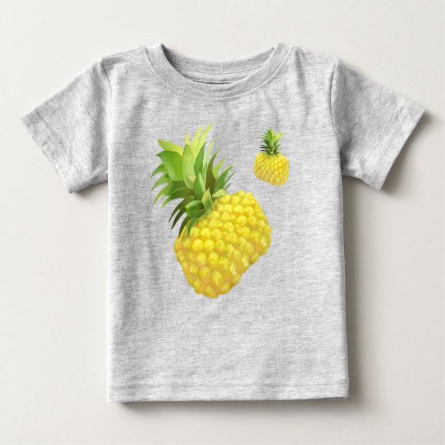Ananas illustration t shirt (Framsida)