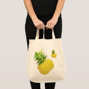 Ananas illustration tygkasse