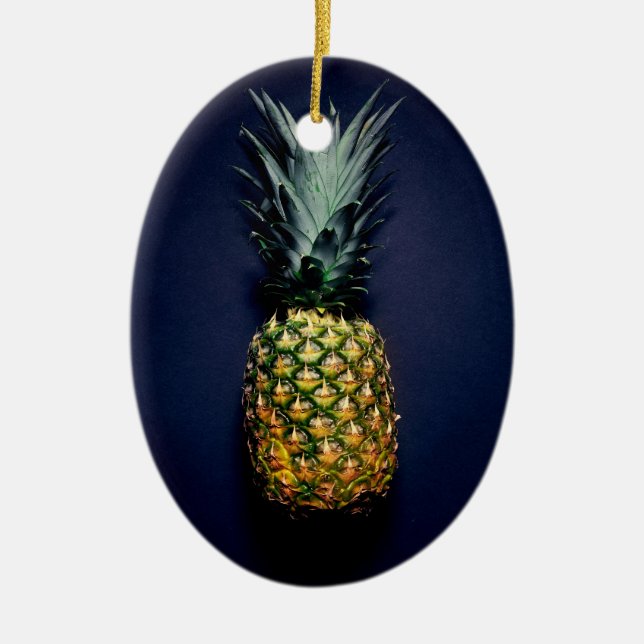 Ananas Julgransprydnad Keramik (Framsidan)