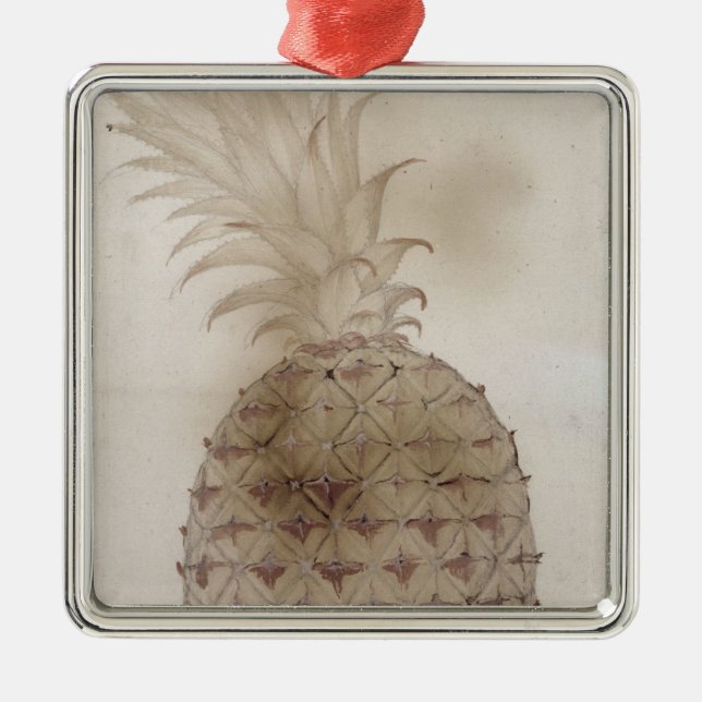 Ananas, Julgransprydnad Metall (Framsidan)