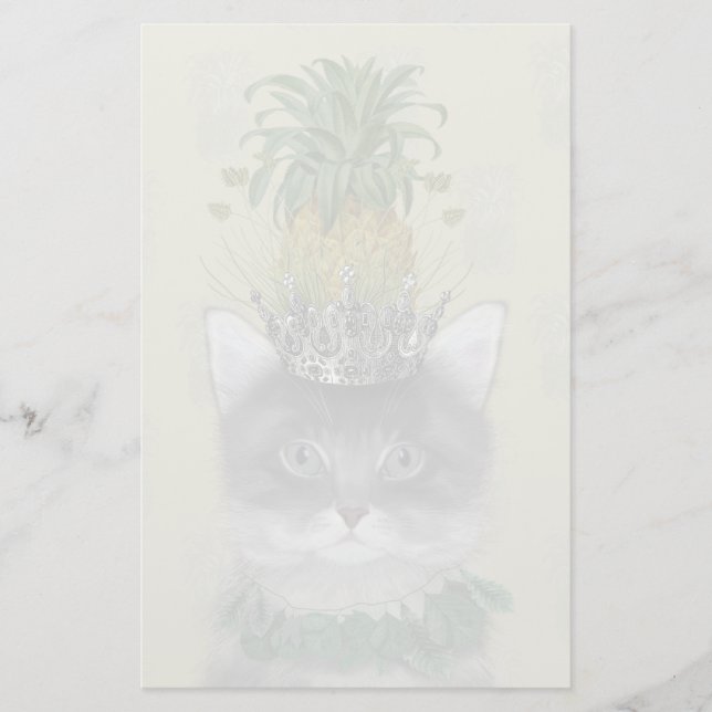 Ananas Katt Brevpapper (Framsida)