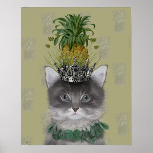Ananas Katt Poster