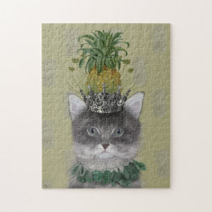 Ananas Katt Pussel