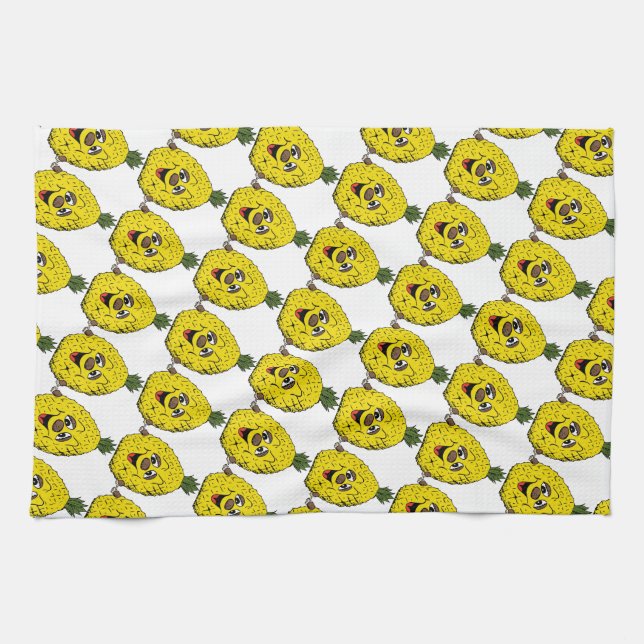 Ananas Kökshandduk (Horisontell)