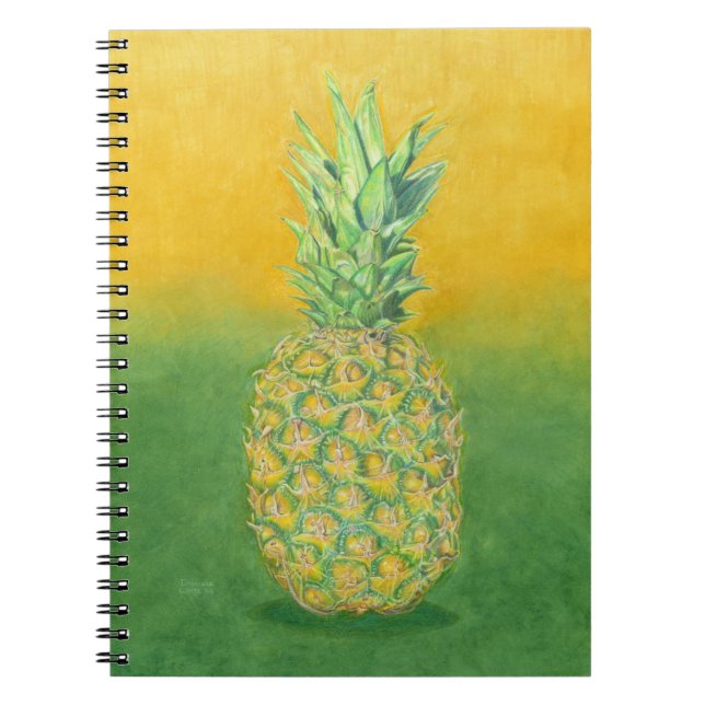 Ananas Konst Anteckningsbok (Framsidan)