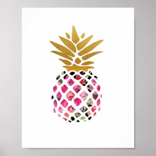 Ananas - konsttryck - dekor