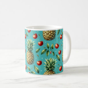 Ananas Körsbärs Bliss Kaffemugg
