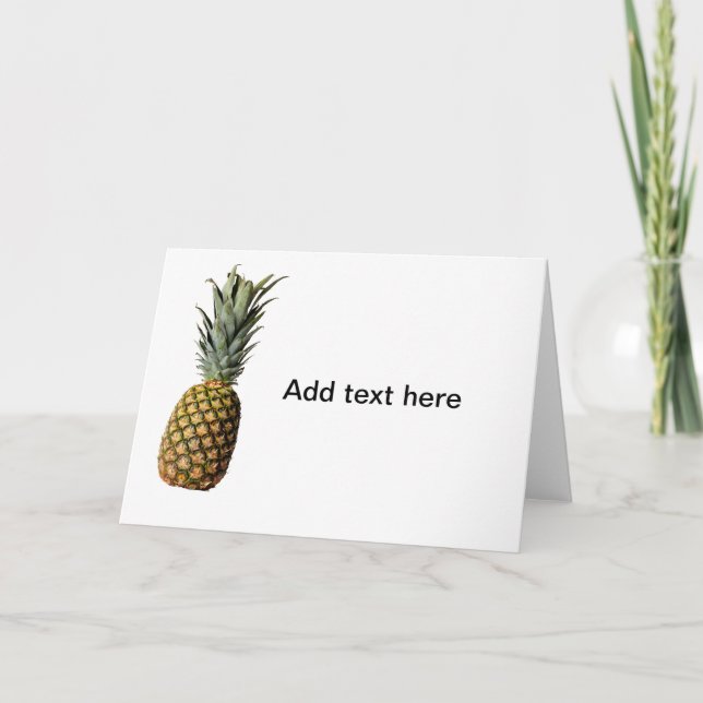 Ananas Kort (Framsida)