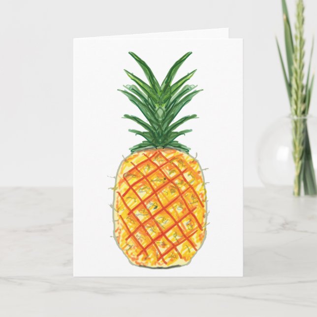 Ananas Kort (Framsida)