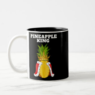 Ananas Kung Manar Ananas Pineapple Älskare Shirt C Två-Tonad Mugg