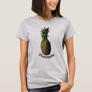 Ananas Kvinnors Toppar T Shirt