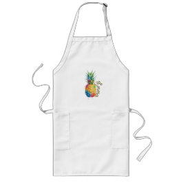 Ananas Långt Förkläde