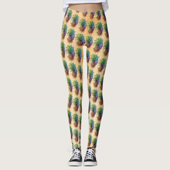 Ananas Leggings (Framsida)