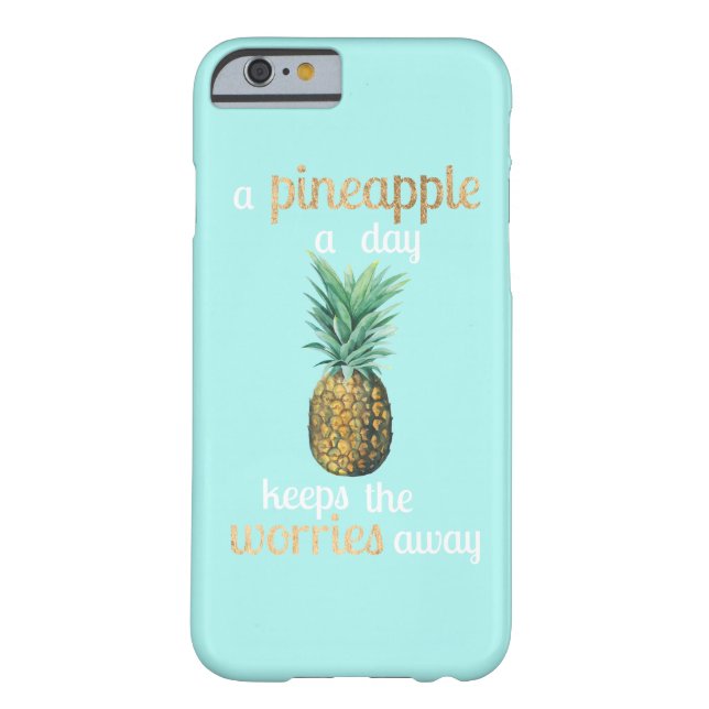Ananas livsoffert Case-Mate iPhone skal (Baksidan)