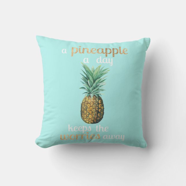 Ananas livsoffert kudde (Framsida)