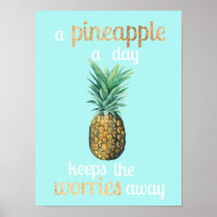 Ananas livsoffert poster