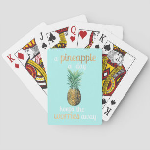 Ananas livsoffert spelkort