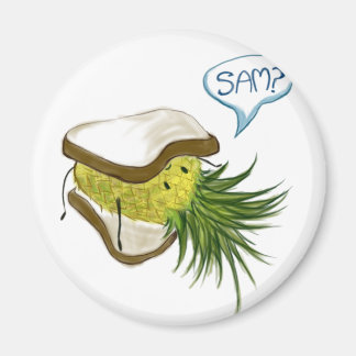 Ananas Logotyp Magnet