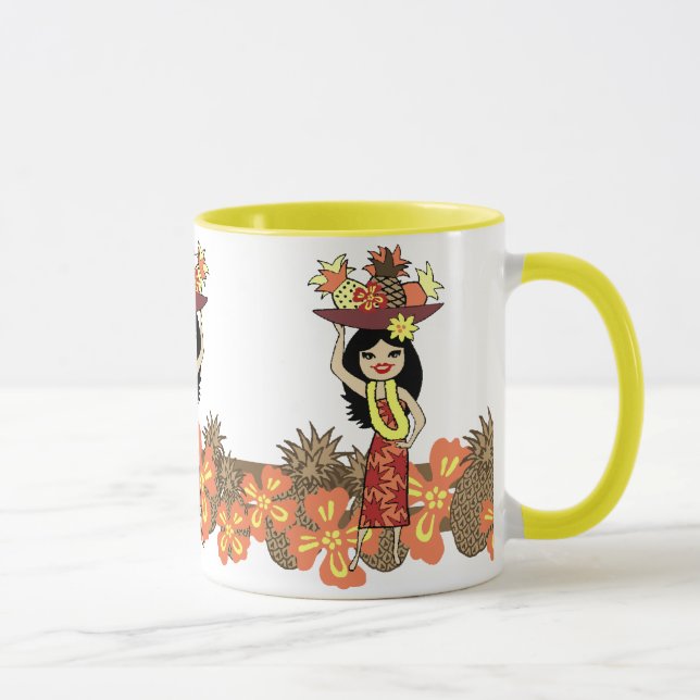 Ananas Luau Tropiska Muggar (Höger)