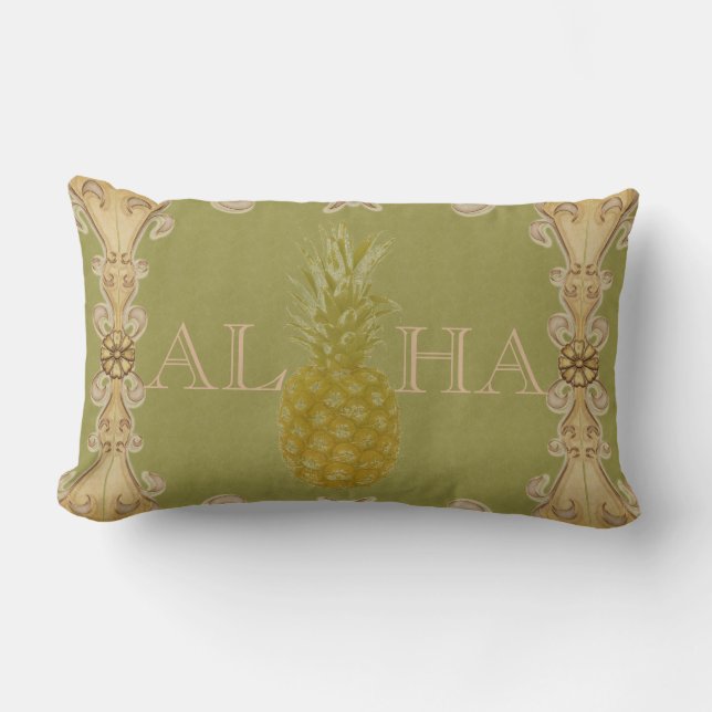 Ananas lumbalfyllning lumbarkudde (Framsida)