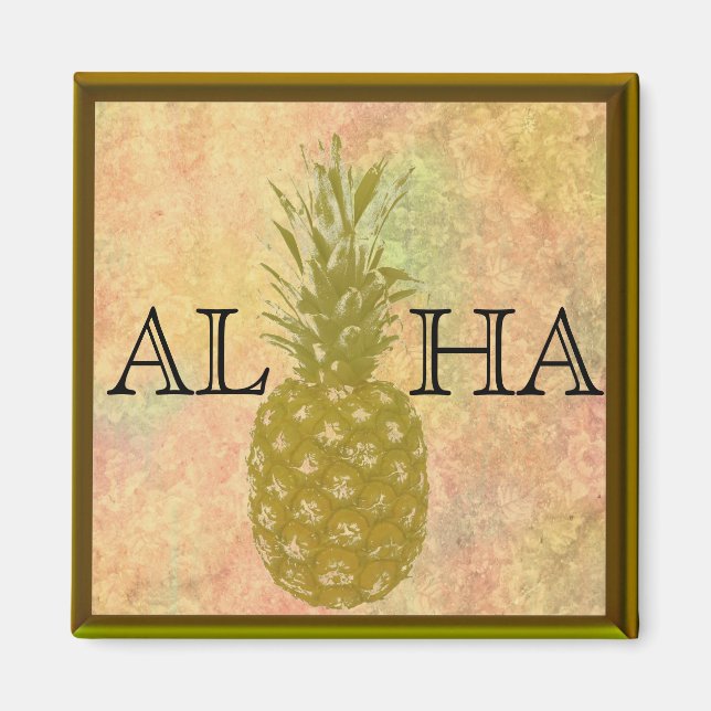 Ananas Magnet (Framsidan)