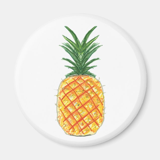 Ananas Magnet (Framsidan)