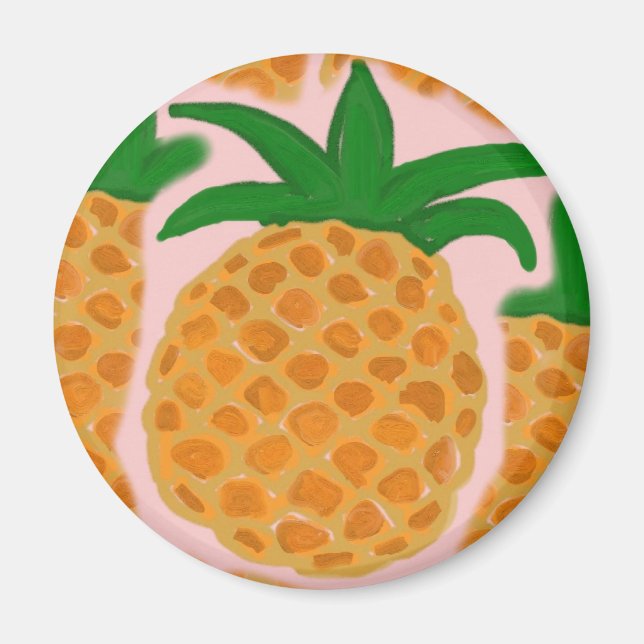Ananas Magnet (Framsidan)