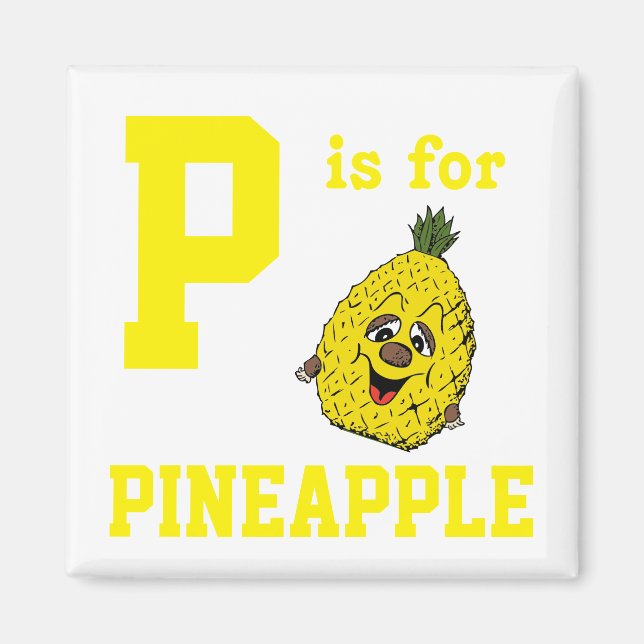 Ananas Magnet (Framsidan)