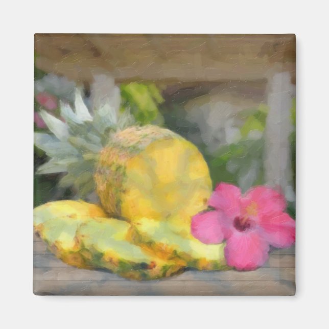 Ananas Magnet (Framsidan)