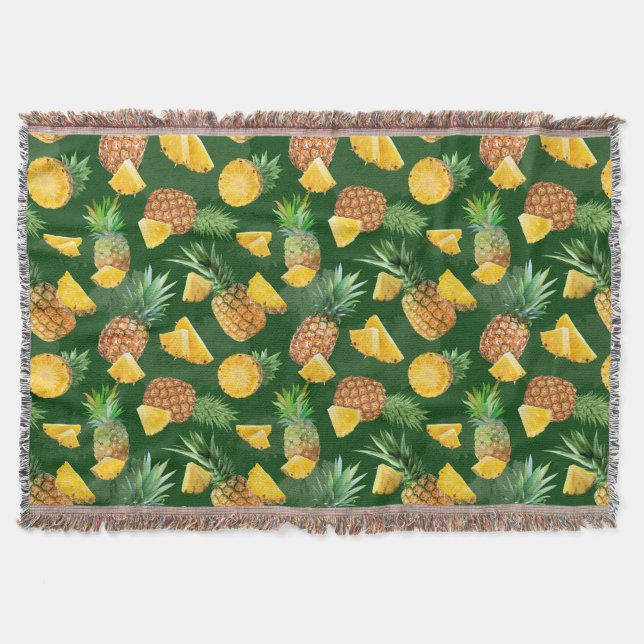 Ananas Mönster 9 Filt (Framsidan)