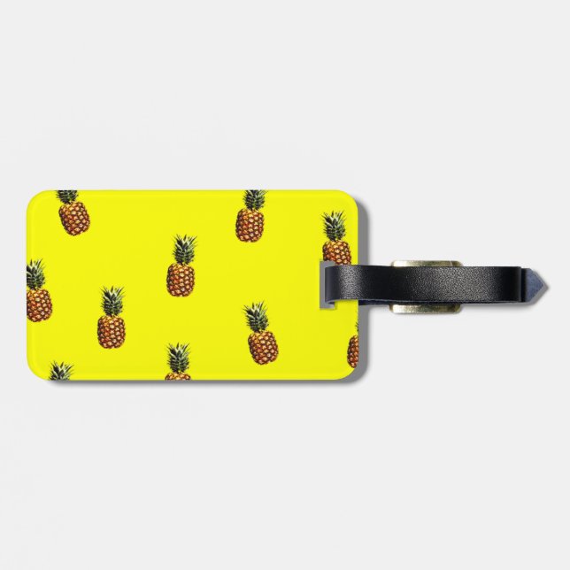 ananas mönster bagagebricka (Baksida Vågrät)