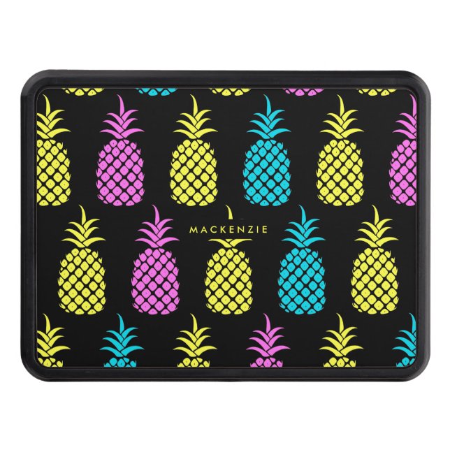 Ananas Mönster Dragkroksskydd (Framsidan)