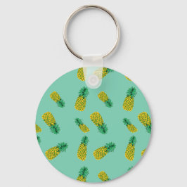 Ananas Mönster i nyckelkedjan Nyckelring